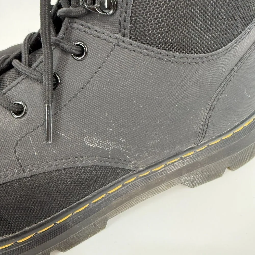 DR. MARTENS RAKIM UTILITY CHUKKA BOOTS Black Canvas Gorpcore Preppy SIZE Men 13